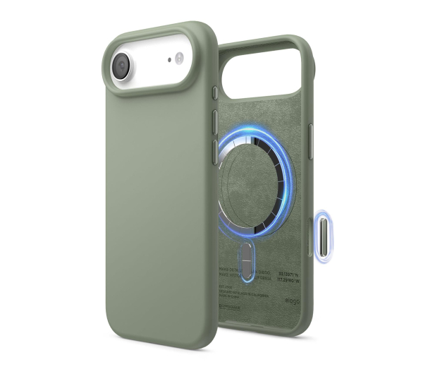 Elago Magsafe Silicon Case do iPhone 17 AIR Khaki Green - 1360441 - zdjęcie